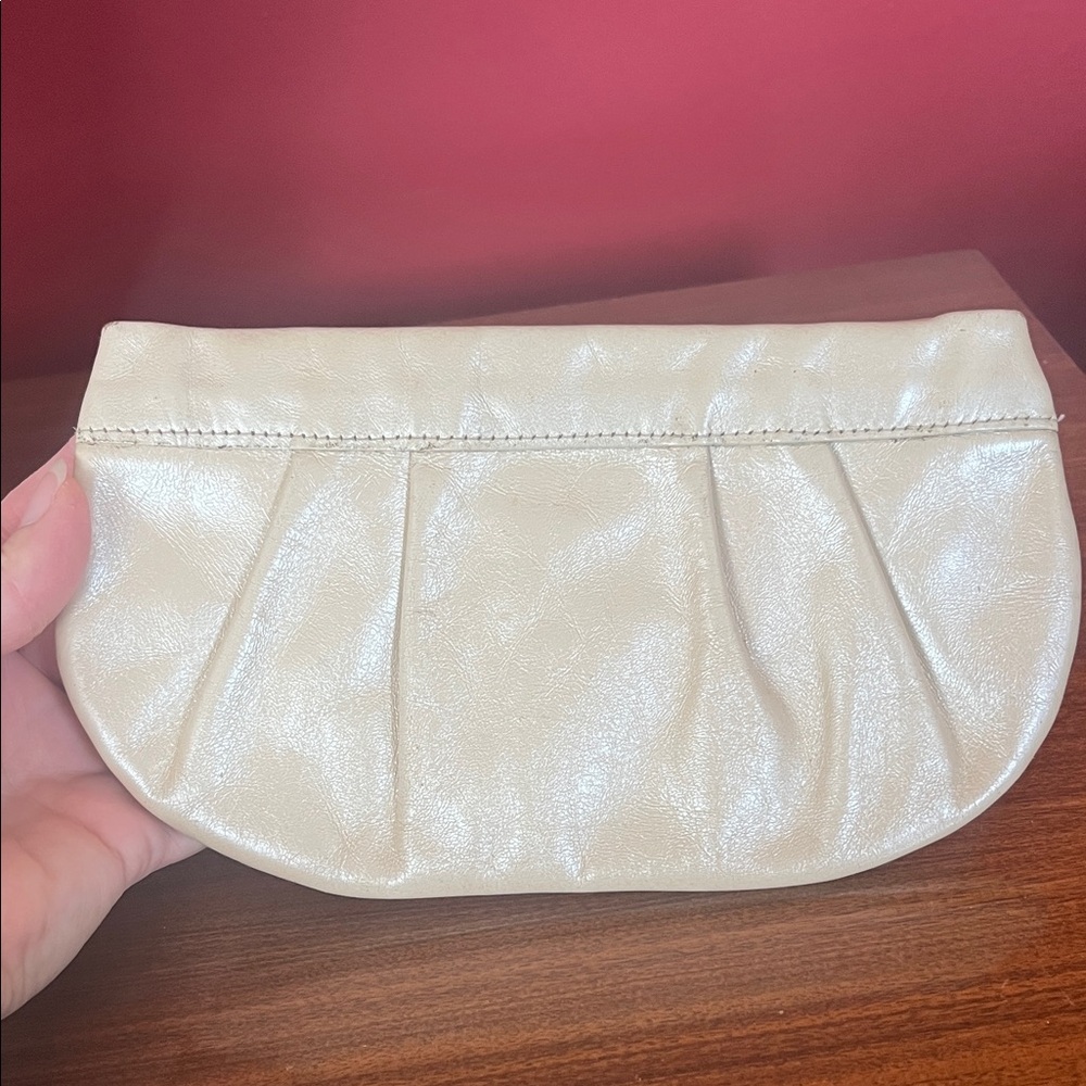 Elegant Cream Paco Rabanne vintage Clutch Bag